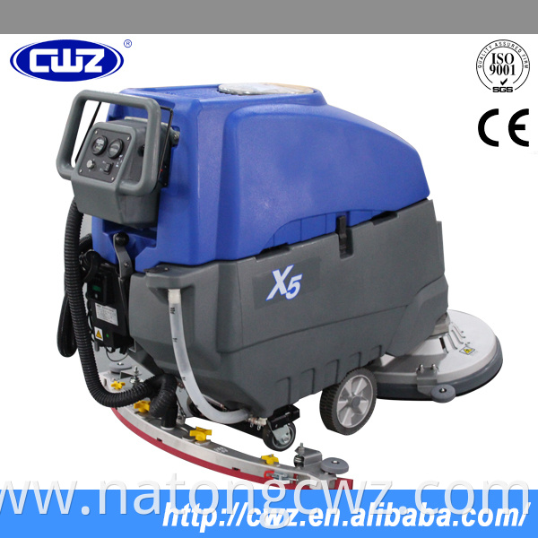 CWZ X5 dual brush automatic small floor scrubber